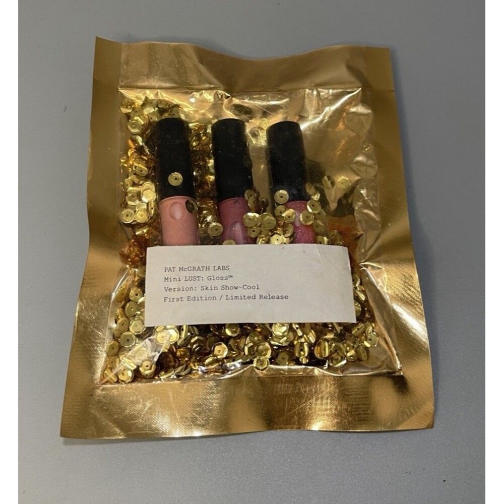 Pat McGrath Labs Mini Lust Gloss Skin Show Cool Trio Pack  First Edition Limited